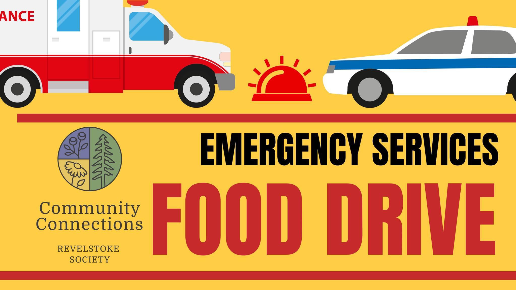 Emergency Services Food Drive